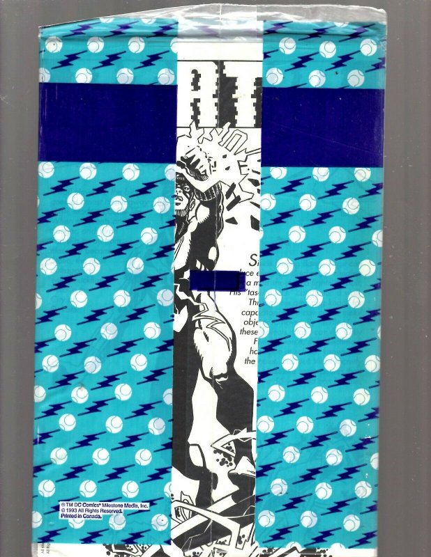 Static # 1 VF/NM DC Comics SEALED Collector's Edition Exclusive Poster J24