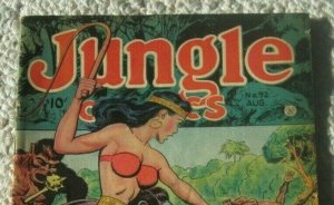 Jungle Comics #92 FN- Golden Age Comic Book Kaanga Lord Action Adventure Fights