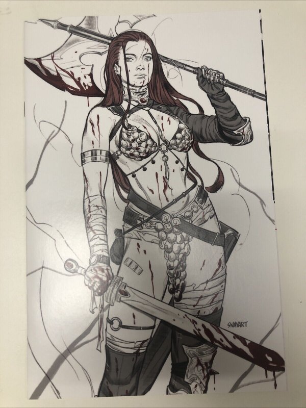 Red Sonja Black White Red # 5 Variant (NM) Dynamite Entertainment • Jacob Edgar