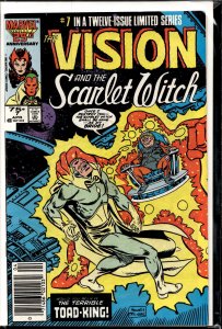 The Vision and the Scarlet Witch #7 (1986) The Vision
