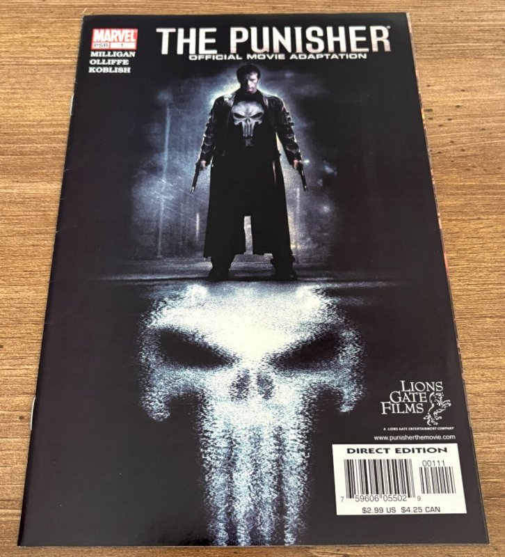 Lot Of 3 Punisher Ofifcial Movie Adaptation # 1 2 3 VF-NM Marvel Comics 15 J455