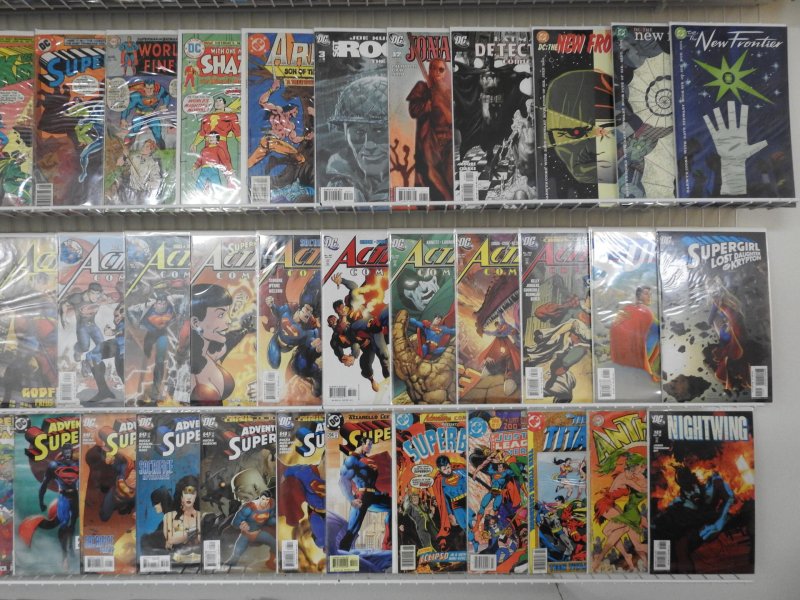 Huge Lot 140+ Comics W/ Batman, Superman, Sgt Rock+ Avg Fine/VF Condition!