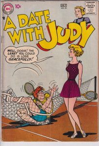 A DATE WITH JUDY #59 (Jul 1957) VG 4.0, sl yllg to white, centerfold detached