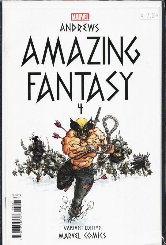 Amazing Fantasy #4 Variant Cover (2022)