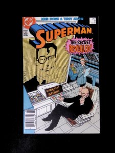 Superman #2 2nd Series DC Comics 1987 VF+ Newsstand