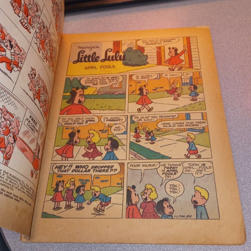 MARGE'S LITTLE LULU #46 DELL comics 1952 golden age precode cartoon tubby