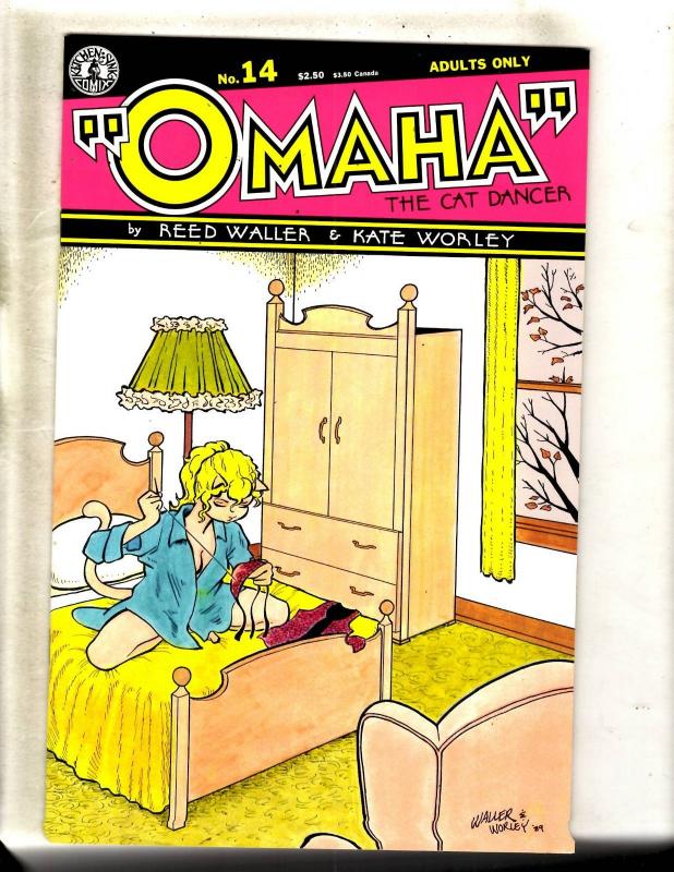 Lot Of 10 Omaha Kitchen Sink Comic Books # 9 10 11 12 13 14 15 16 17 18 JF1