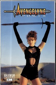 Avengelyne: Power #3 Sword Photo Cover (1996) Avengelyne
