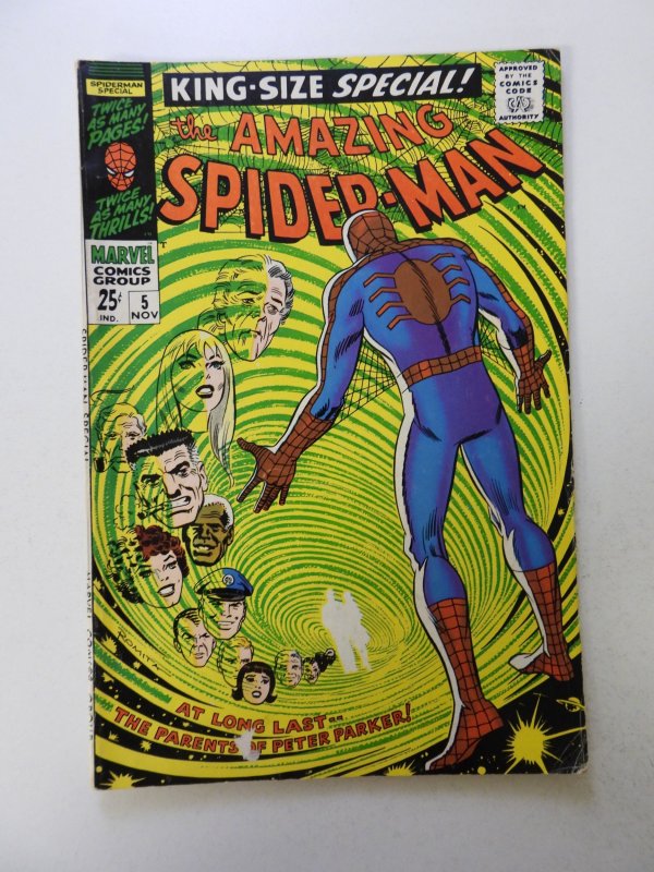 The Amazing Spider-Man Annual #5 (1968) FN condition