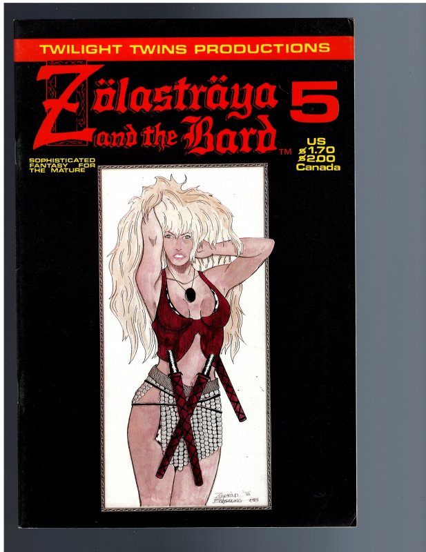 Zolastraya and the Bard #5 (1987)