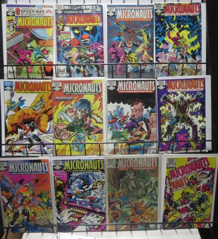 MICRONAUTS COLLECTION! 39 ISSUES! (Marvel, 1979) Mantlo! Golden! Gil Kane!Guice!