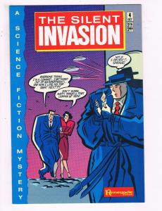 The Silent Invasion #4 VF Renegade Comic Book Hancock DE19