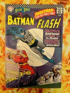 The Brave & The Bold #67 (1966) - 1st Flash Batman Team Up