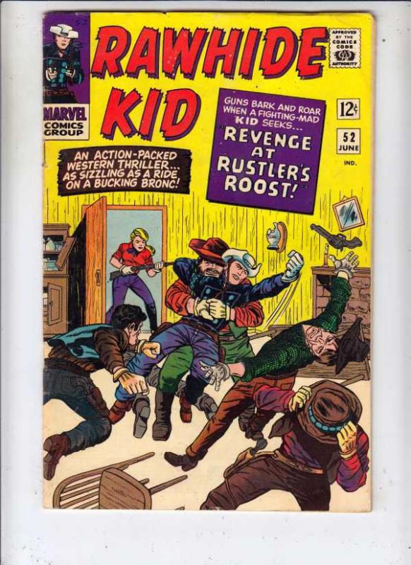 Rawhide Kid #52 (Jun-66) FN+ Mid-High-Grade Rawhide Kid