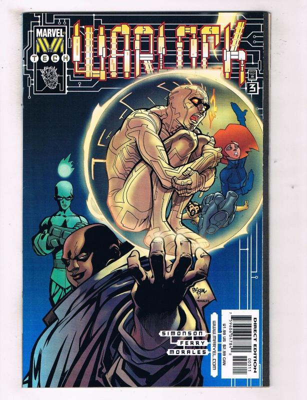 Warlock #3 VG/FN Marvel Tech Comics Comic Book Simonson Nov 1999 DE40 AD14