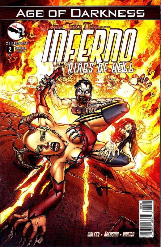 Grimm Fairy Tales presents Inferno: Rings of Hell #2A VF/NM; Zenescope | we comb 