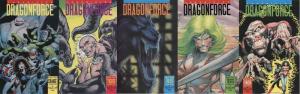 DRAGONFORCE CHRONICLES (1989 AI) Books 1-5  COMPLETE!