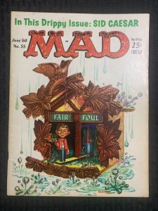 1960 MAD MAGAZINE #55 VG+ 4.5 Alfred E Neuman / Drippy Issue