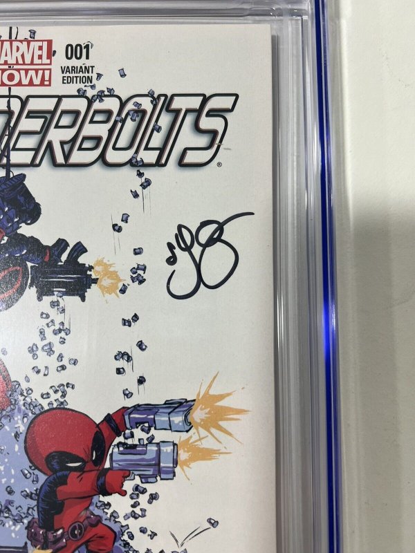 Thunderbolts 1 CGC 9.8 JSA 2013 Marvel Signed Skottie Young Authenticated
