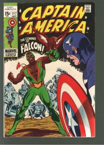 CAPTAIN AMERICA 117 1st FALCON(Sam Wilson) SHARP F+ 6.5