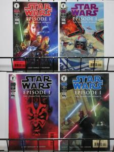 STAR WARS EPISODE 1 (1999 DH) 1-4 Painted cvrs  Phantom Menace adapted