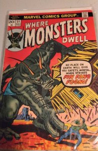 Where Monsters Dwell #21 (1973) Fin Fang Foom