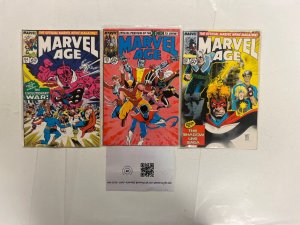 3 Marvel Age Marvel Comic Books # 62 63 64 Avengers Thor Wolverine 88 JS54