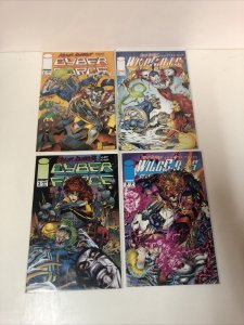 Wild Cats /Cyber Force Killer Instinct(1994) # 1-4 VF/NM Complete Set ~ Image