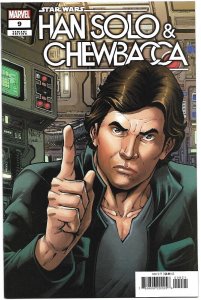 Star Wars Han Solo & Chewbacca #9 2023 Nauck Cover B Marvel Comics H17