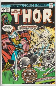 Thor, the Mighty #241 (Nov-75) FN/VF High-Grade Thor