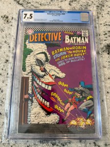 Detective Comics # 365 CGC Graded 7.5 DC Silver Age Batman Comic Book 1967 JH21