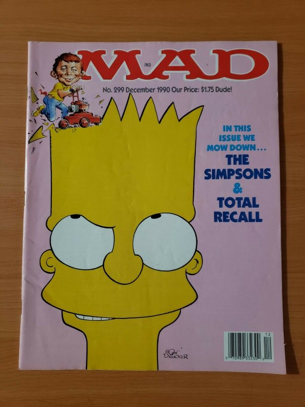 Mad Magazine #299 ~ FINE - VERY FINE VF ~ December 1990