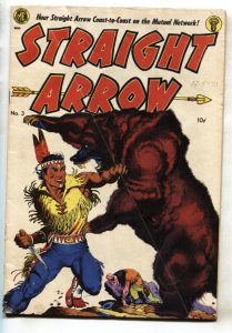 STRAIGHT ARROW #3--FRANK FRAZETTA cover art--comic book--VG