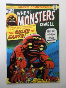 Where Monsters Dwell #25 (1973) VF Condition!