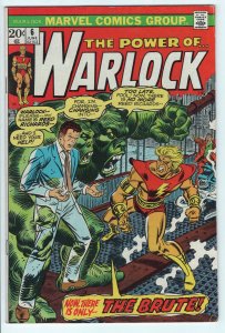 WARLOCK #6 - 4.5 - OW-W - Dr. Doom - Fantastic Four