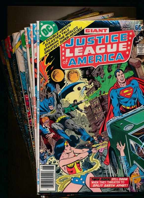 DC LOT-JUSTICE LEAGUE OF AMERICA#155-158,164,168,169,173,177,178,181,182(PF151) 