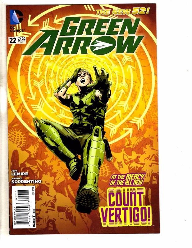 Lot Of 5 Green Arrow DC Comic Books # 22 23 23.12 4 25 Arrow Batman Flash J237