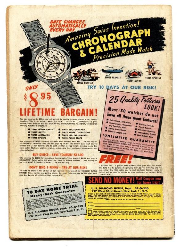 Tales From the Crypt #32 1952- EC Horror-comic book-Circus attack cover