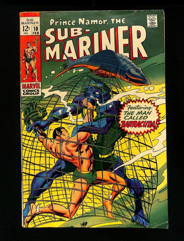 Sub-Mariner #10 1st Karthon the Quester!