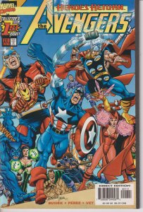 Marvel Comics! The Avengers Volume 3! Issue #1! 