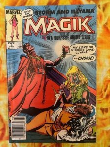 Magik (Storm and Illyana Limited Series) #3 (1984) - VF/NM