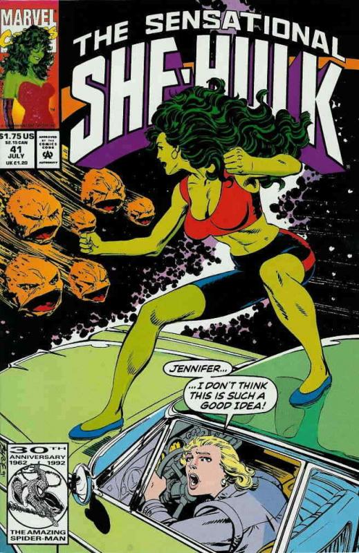 The Sensational She-Hulk #29  Marvel comics artists, Shehulk, Marvel  comics covers