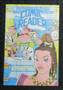 1980 THE COMIC READER Fanzine #184 FVF 7.0 Warlock by Mike Mignola