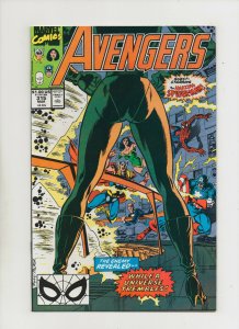 Avengers #315 - Nebula & Spider-Man App - (Grade 9.2) 1990