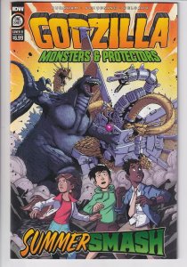 GODZILLA MONSTERS PROTECTORS SUMMER SMASH (2023 IDW) #1 VARIANT CVR B LAWRENCE