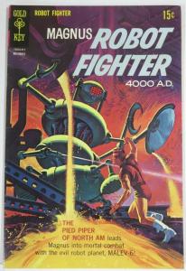 MAGNUS  ROBOT FIGHTER 24  (Gold Key,11/1968) FINE COMICS BOOK