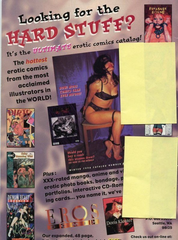 Eros Comix Hot Tails #9 (1996) Adult Comic Grade VG 4.0