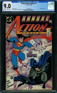 Action Comics Annual #1 (1987) CGC 9.0 VFNM