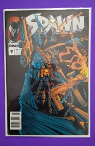 Spawn #7 (1993) Newsstand. Hard to find.