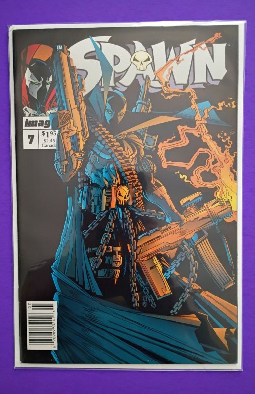 Spawn #7 (1993) Newsstand. Hard to find.